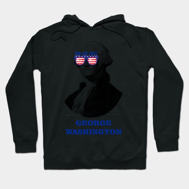 George Washington 4th Of July 03 Hoodie by yphien
